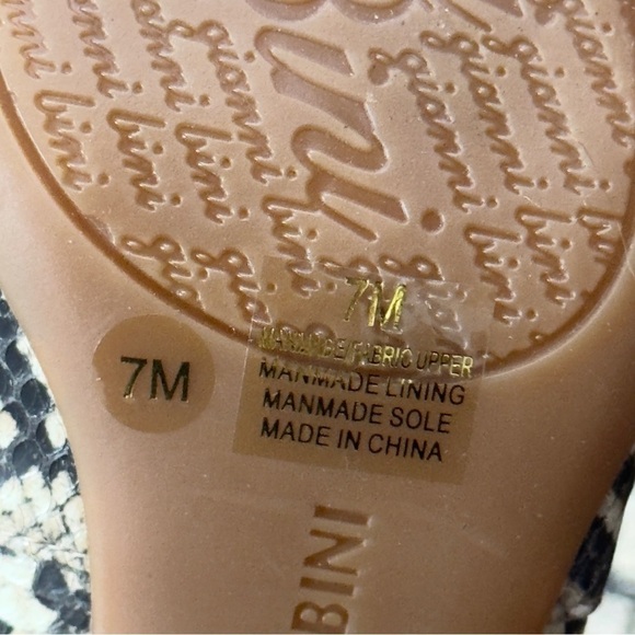 Gianni Bini Trillia Snakeskin Over The Knee Boots Size 7 Women - Picture 8 of 9